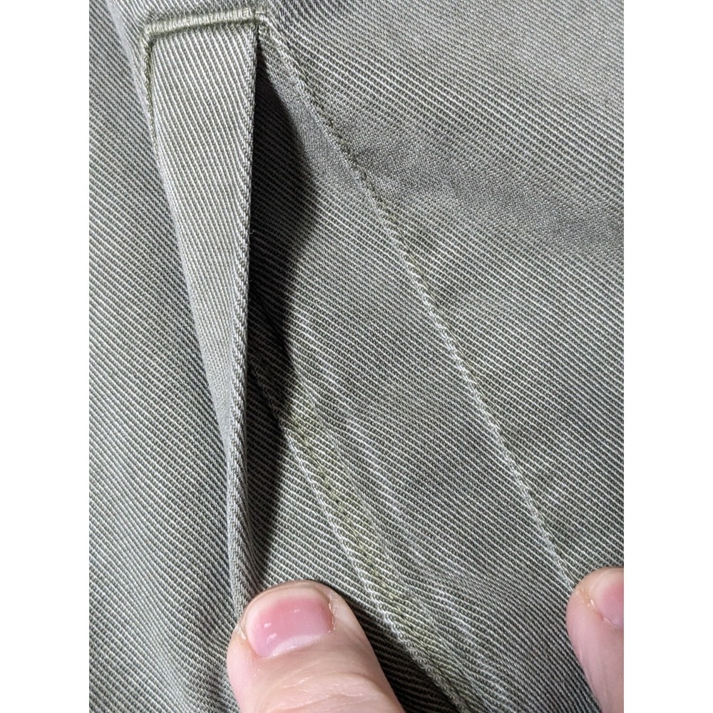 SIDE STITCH Los Angeles Women Small Green‎ Lyocell Cotton Lightweight Jacket - Picture 13 of 15